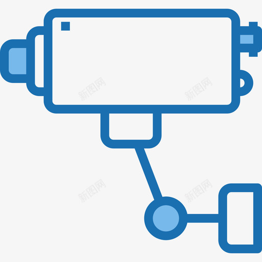 天花板cctv3蓝色图标svg_新图网 https://ixintu.com cctv 天花板 蓝色