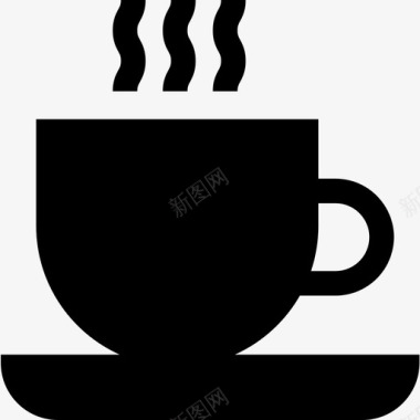 咖啡杯62号吧台装满图标图标