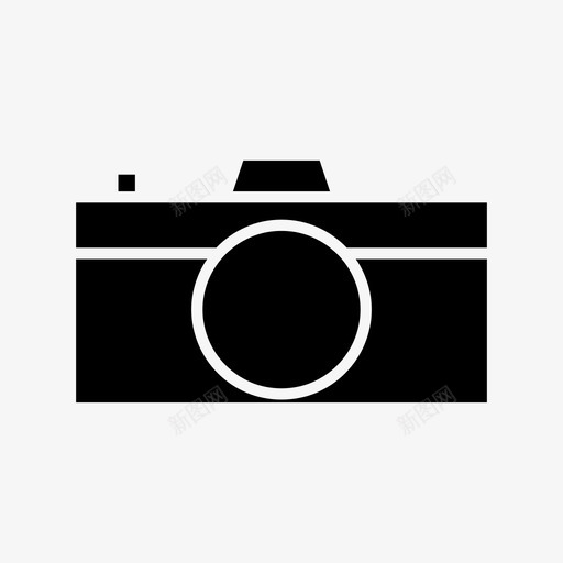 照相机捕获设备图标svg_新图网 https://ixintu.com 图像 字形 捕获 摄影 教育 数码 照相机 设备
