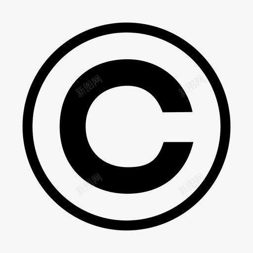 版权知识产权法律图标svg_新图网 https://ixintu.com 保护 法律 版权 知识产权 财产