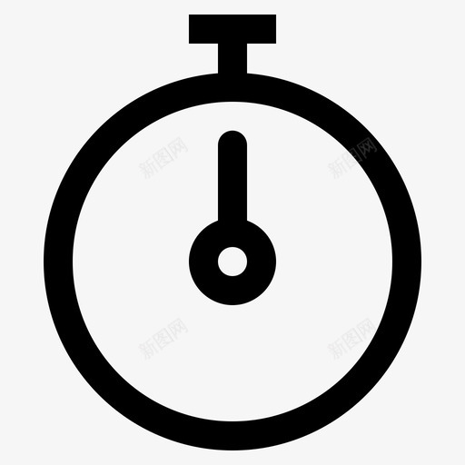 秒表时钟小时图标svg_新图网 https://ixintu.com 小时 待定 时钟 时间 秒表 计时器