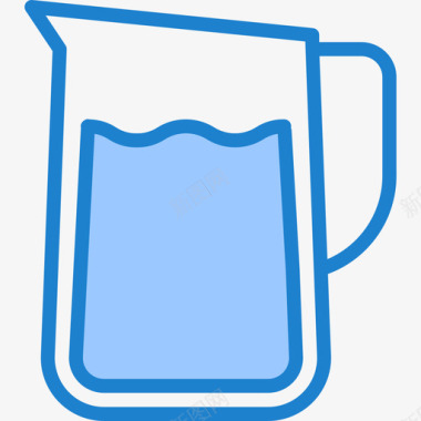 咖啡罐咖啡51蓝色图标图标