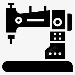 手动缝纫机手动缝纫机手动机器缝纫机图标高清图片