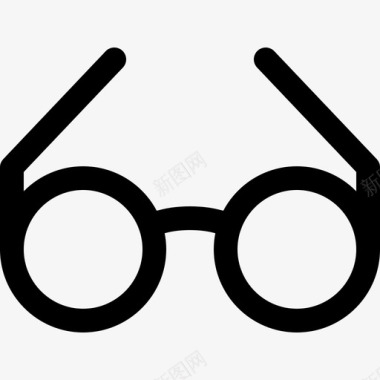 读书戴眼镜格拉达克图标图标