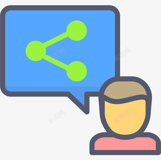 用户营销seo21线性颜色图标svg_新图网 https://ixintu.com 用户 线性颜色 营销seo21