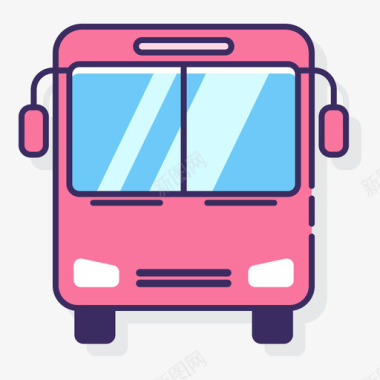 公交共乘空间6线颜色图标图标