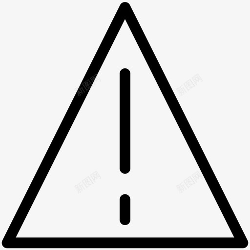 警告标志信号技术图标svg_新图网 https://ixintu.com 信号 技术 警告标志