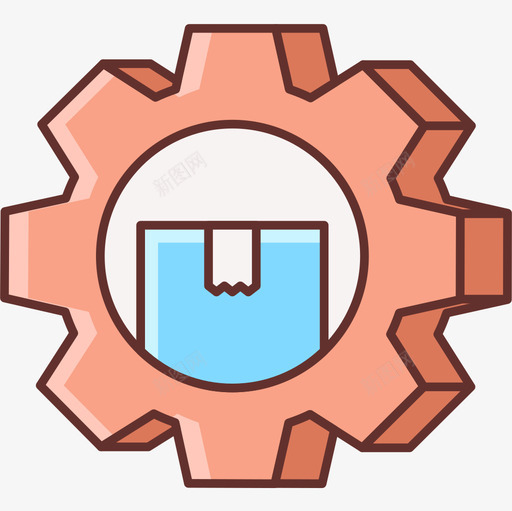 设置物流69线性颜色图标svg_新图网 https://ixintu.com 物流69 线性颜色 设置