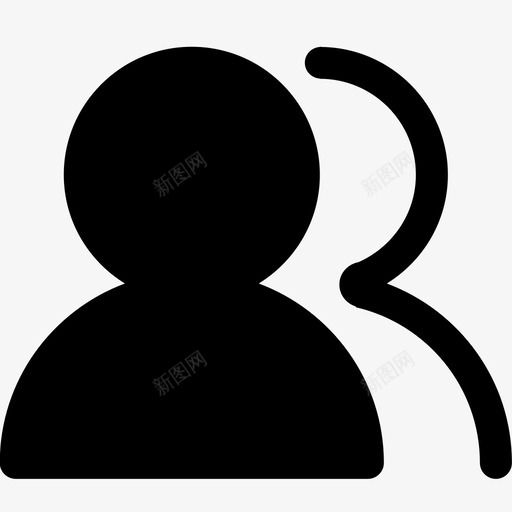 人群（填充）svg_新图网 https://ixintu.com 人群（填充）