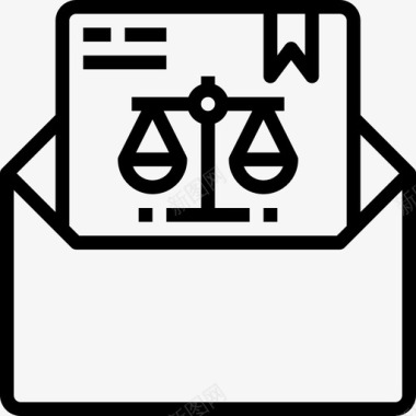 法律法律汇编4线性图标图标