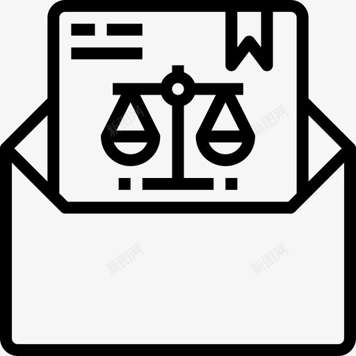 法律法律汇编4线性图标svg_新图网 https://ixintu.com 法律 法律汇编4 线性