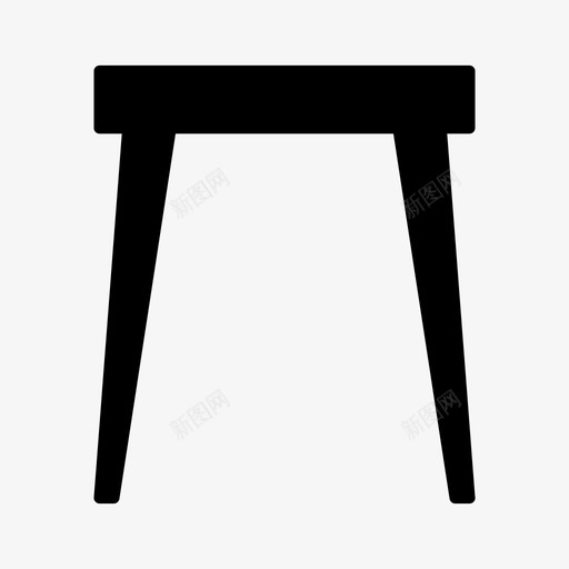 椅子家具座位图标svg_新图网 https://ixintu.com 家具 座位 椅子 雕文