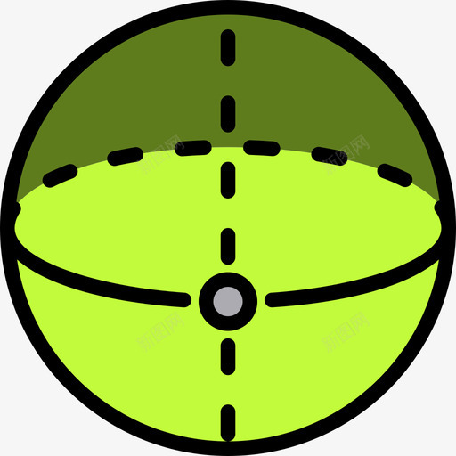 球体数学4线颜色图标svg_新图网 https://ixintu.com 数学4 球体 线颜色