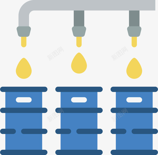 桶蒸馏和酿造3扁平图标svg_新图网 https://ixintu.com 扁平 蒸馏 酿造