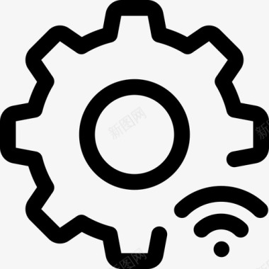wifi设置连接互联网图标图标