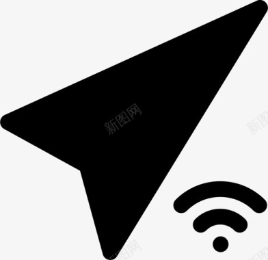 方向wifi箭头指南针图标图标