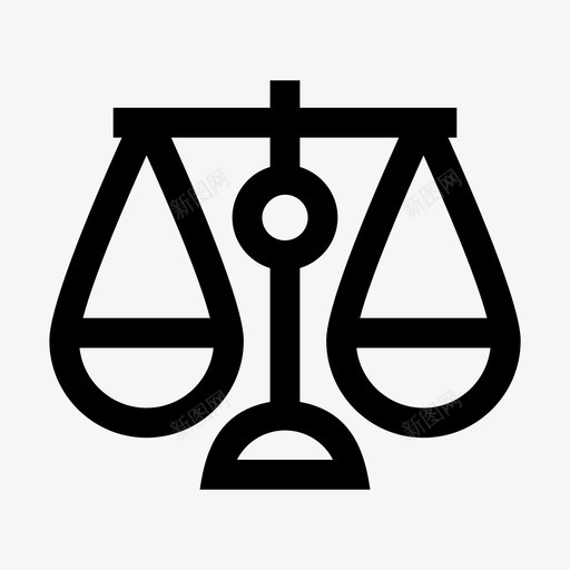 法庭等级平衡等级法官图标svg_新图网 https://ixintu.com 司法 平衡等级 法官 法庭等级 法律
