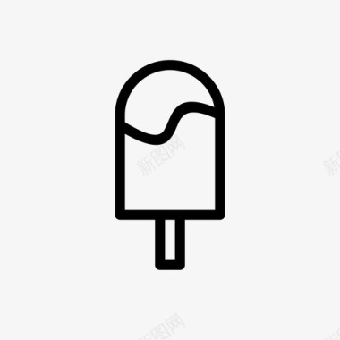 冰淇淋儿童饮料图标图标