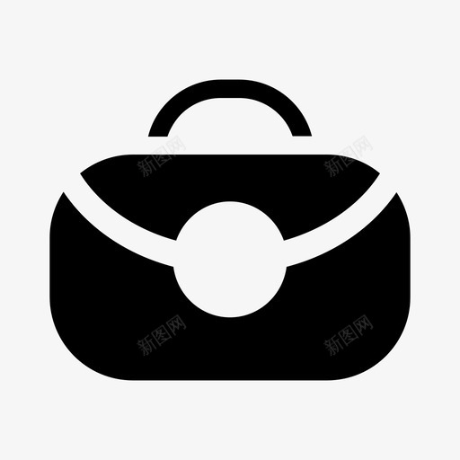 包时尚手提包图标svg_新图网 https://ixintu.com 17 包 手提包 时尚 钱包