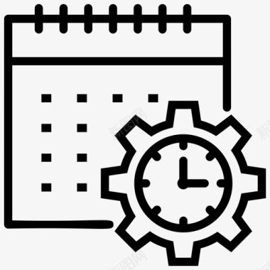 事件日程表管理事件管理事件规划图标图标
