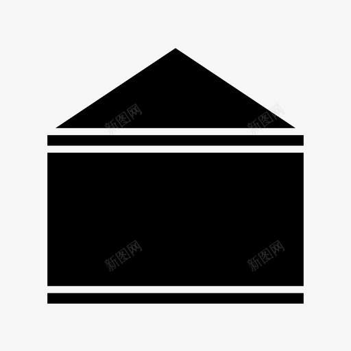 房产房屋房产雕文图标svg_新图网 https://ixintu.com 房产 房屋 雕文