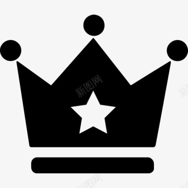 皇冠-星星图标