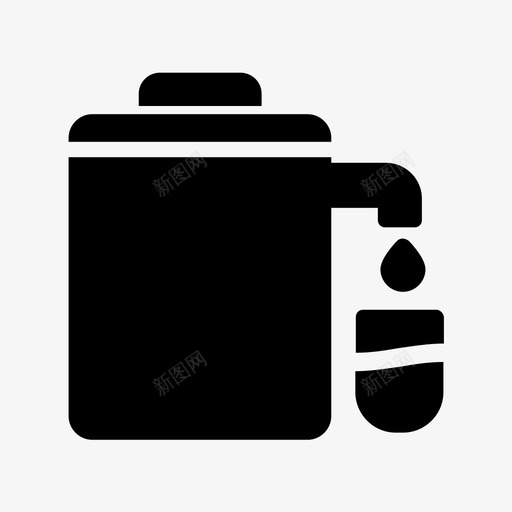 水厨师烹饪图标svg_新图网 https://ixintu.com 厨师 厨房 烹饪 铭文 食物