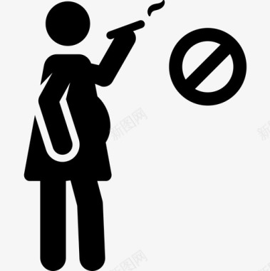 禁止吸烟孕妇15岁已满图标图标