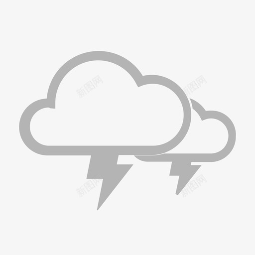 Scattered Thunderstormssvg_新图网 https://ixintu.com Scattered Thunderstorms Group 12740