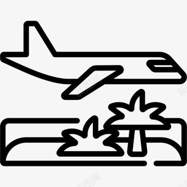 飞机家庭生活35直系图标图标