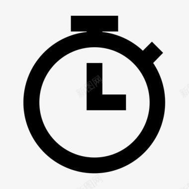 计时器业务截止日期图标图标