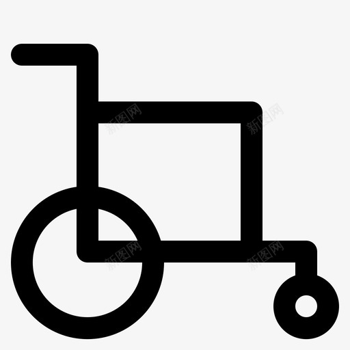 轮椅add医疗图标svg_新图网 https://ixintu.com add 医疗 护理 药房 轮椅