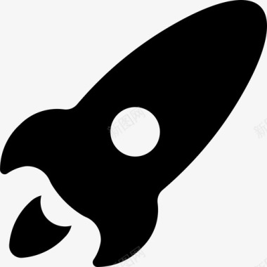 火箭飞船任务太空图标图标