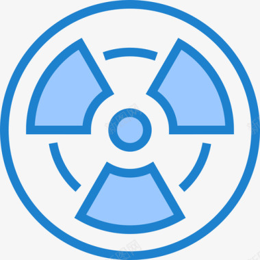 核能科学73蓝色图标图标