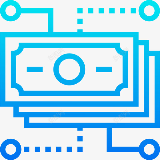 银行业金融业15梯度图标svg_新图网 https://ixintu.com 梯度 金融业 银行业