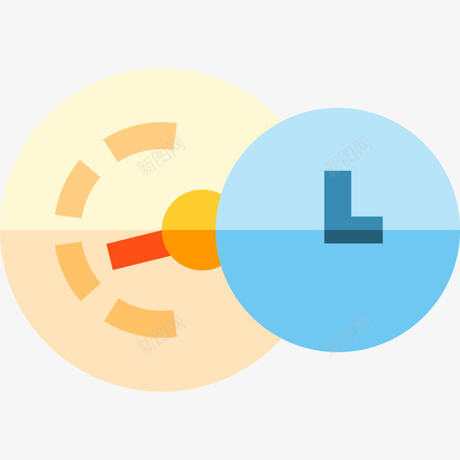 速度表速度表时间6平坦图标svg_新图网 https://ixintu.com 平坦 速度表 速度表时间6