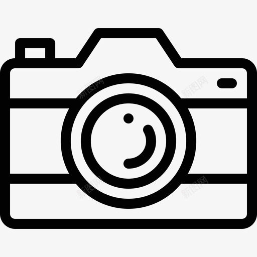 相机数字营销137线性图标svg_新图网 https://ixintu.com 数字营销137 相机 线性