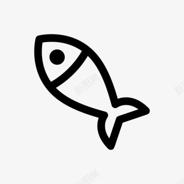 鱼食物144直系图标图标