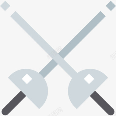击剑运动和游戏1平的图标图标