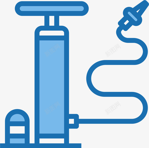 气泵3号动车蓝色图标svg_新图网 https://ixintu.com 3号动车 气泵 蓝色