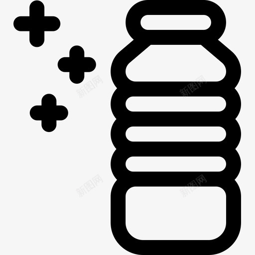 水健康15线性图标svg_新图网 https://ixintu.com 健康15 水 线性