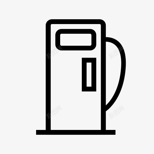 汽油泵煤气煤气泵图标svg_新图网 https://ixintu.com 加油站 气泵 汽油 油泵 煤气