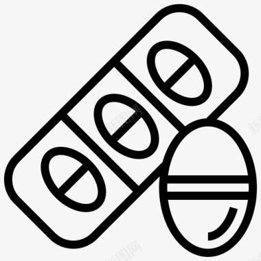 止痛药阿斯匹林药物图标图标