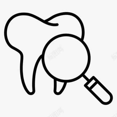 搜牙牙医图标图标