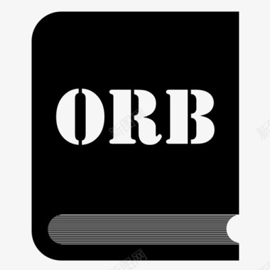 orb文件图书阅读器电子书图标图标