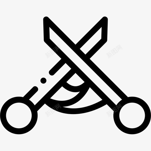 针织缝纫65直线图标svg_新图网 https://ixintu.com 直线 缝纫 针织