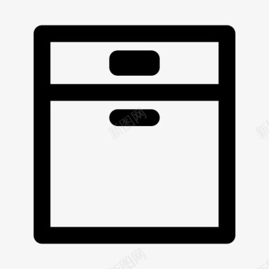 洗衣机洗碗机家用电器2台图标图标