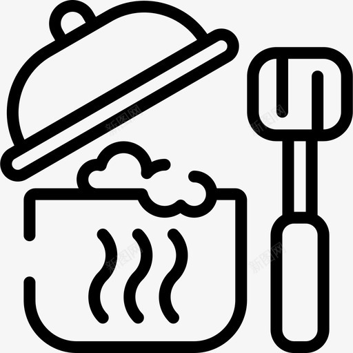 烹饪生活方式10线性图标svg_新图网 https://ixintu.com 烹饪 生活方式 线性