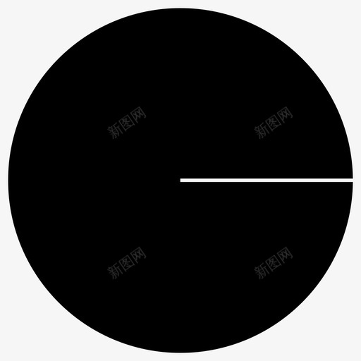 圆半径图标svg_新图网 https://ixintu.com 半径 圆