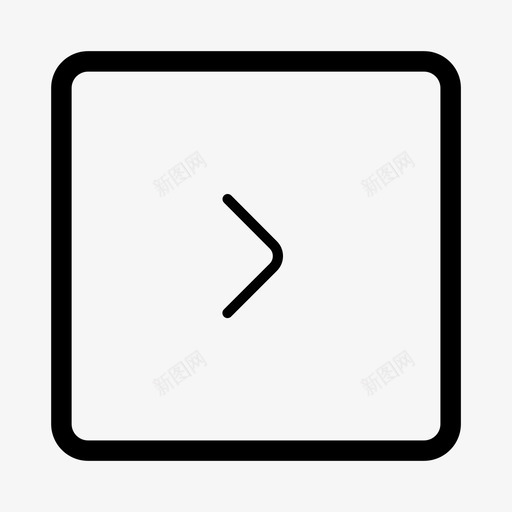 右箭头按钮方向图标svg_新图网 https://ixintu.com 下一个 右箭头 按钮 方向 符号